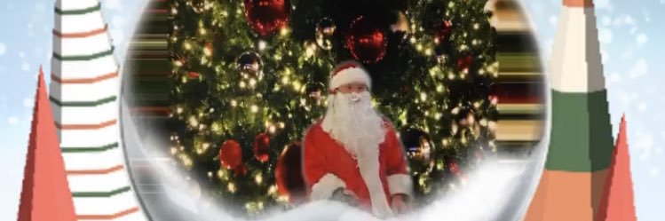 MG santa 🎅 claus banner