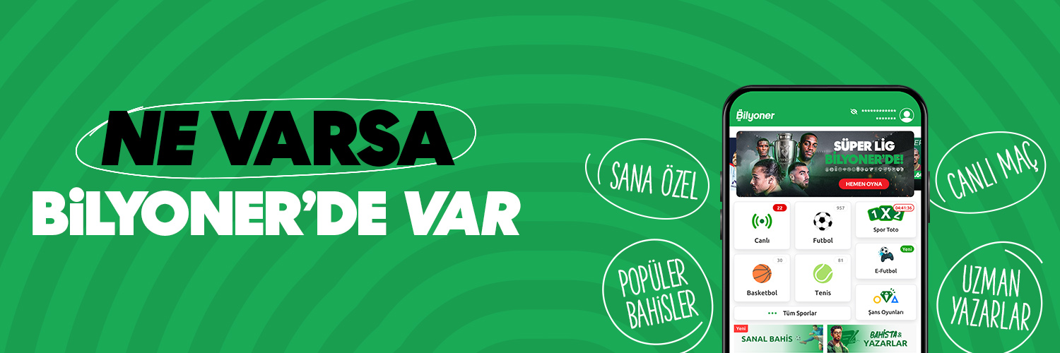 Bilyoner 💚 banner