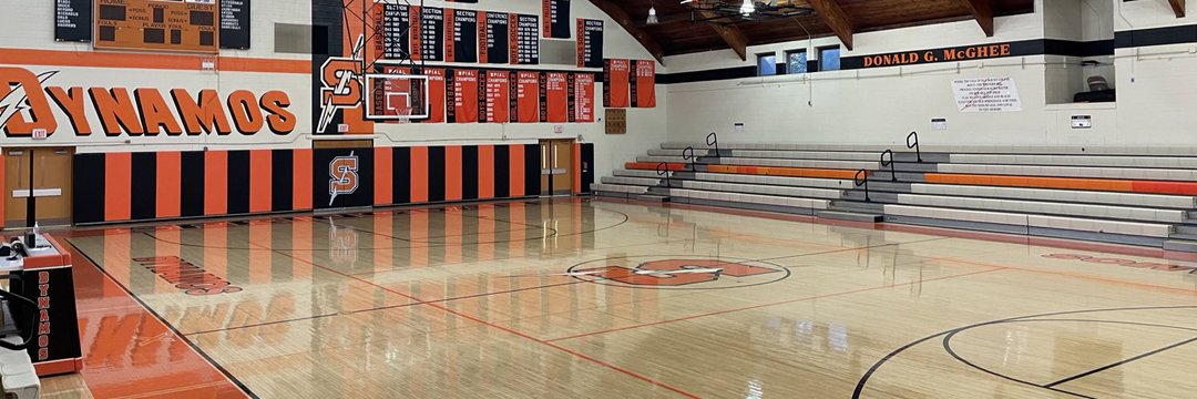 Springdale Dynamos Girls Basketball 🧡🖤⚡️🏀 banner