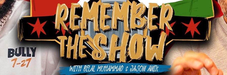REMEMBER THE SHOW banner