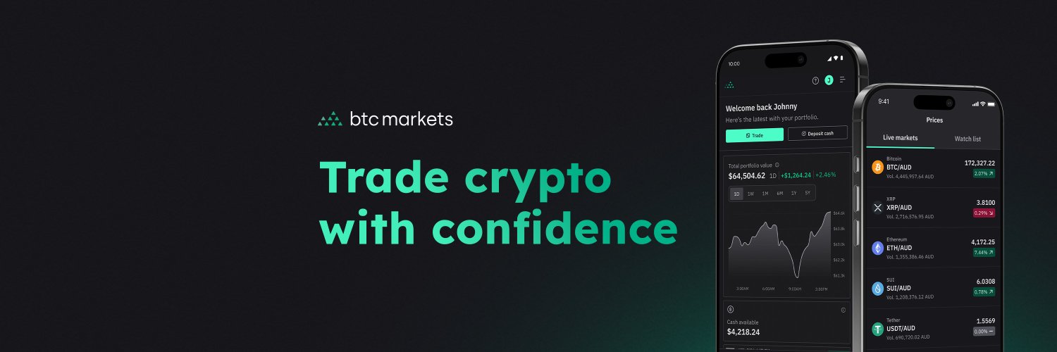 BTC Markets banner