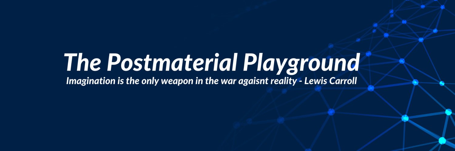 The Postmaterial Playground 🇺🇦 banner