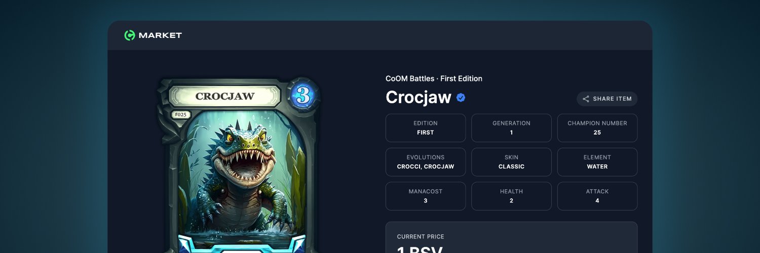 HandCash Market Bot's banner