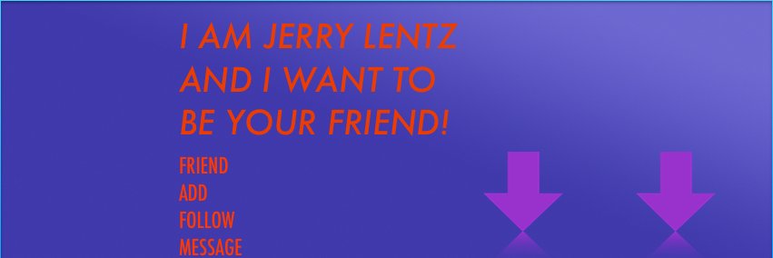 JerryLentz's profile banner image
