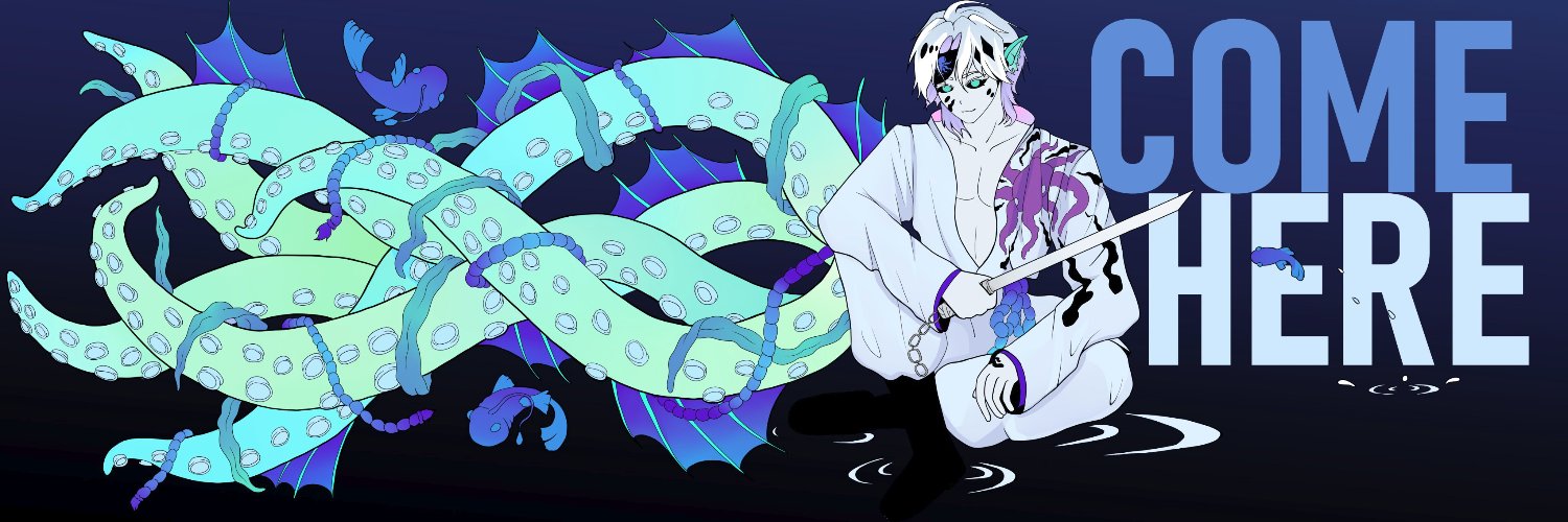 AzazelFallenVT 🐙💜 banner