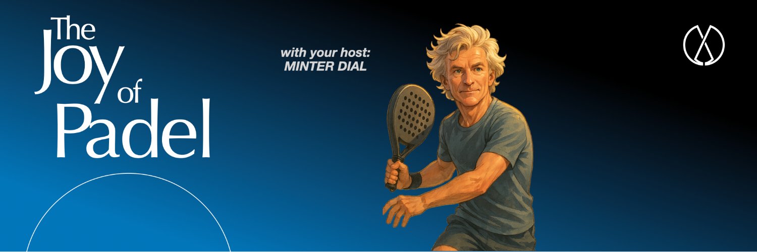 The Joy of Padel podcast banner
