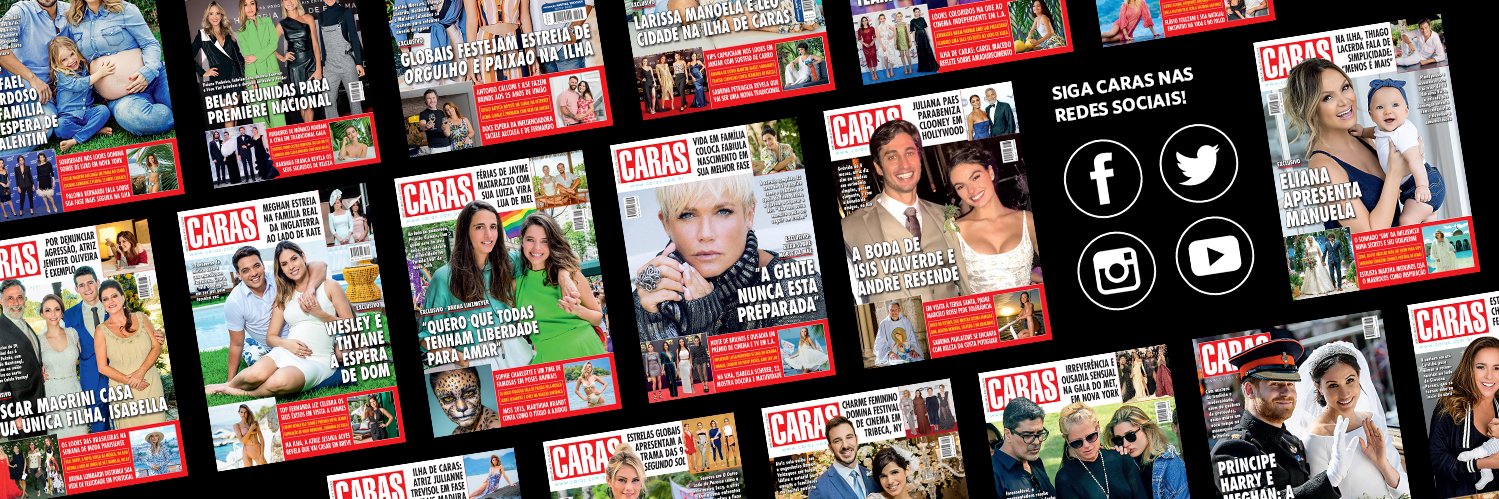 CARAS Brasil's banner