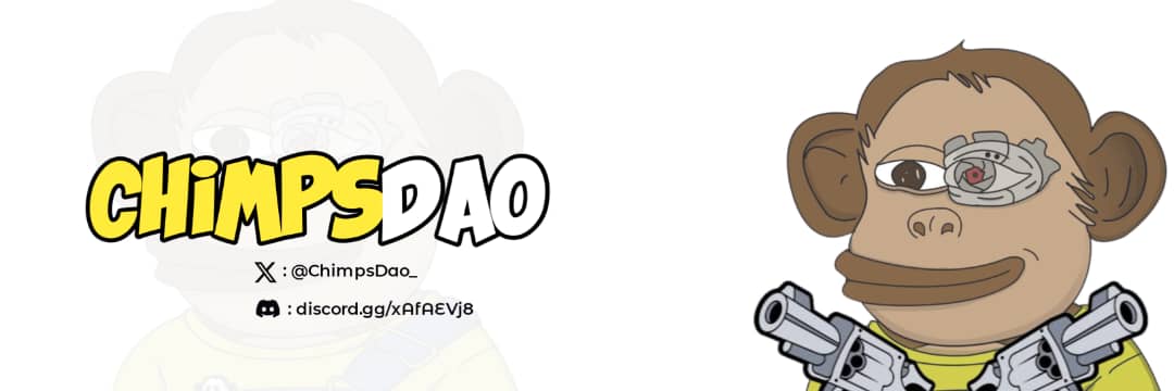 Chimps DAO banner