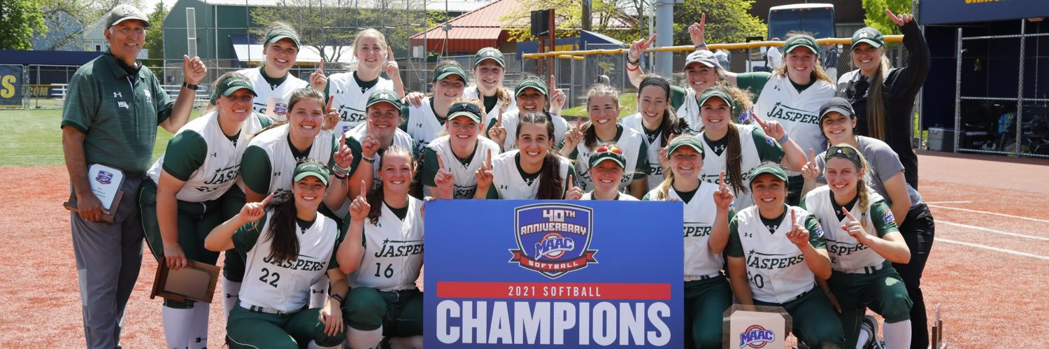 Manhattan University Softball banner