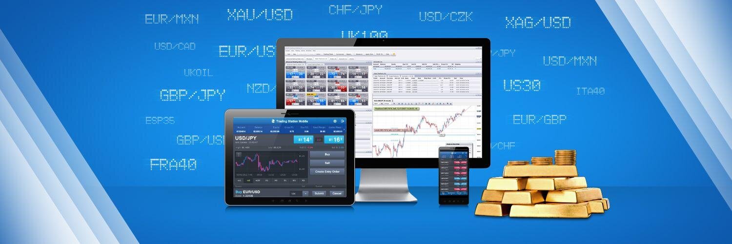 FXCM Arabic banner