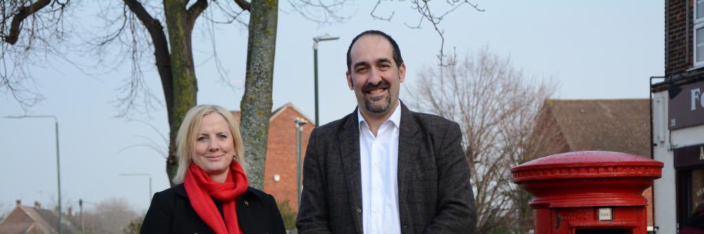 Slade Green and Northend Labour Cllrs banner