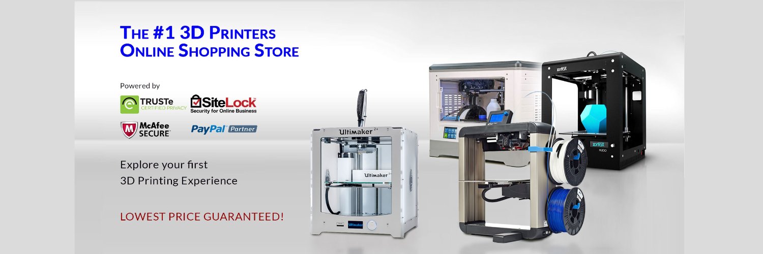 3D Printers Online Store banner
