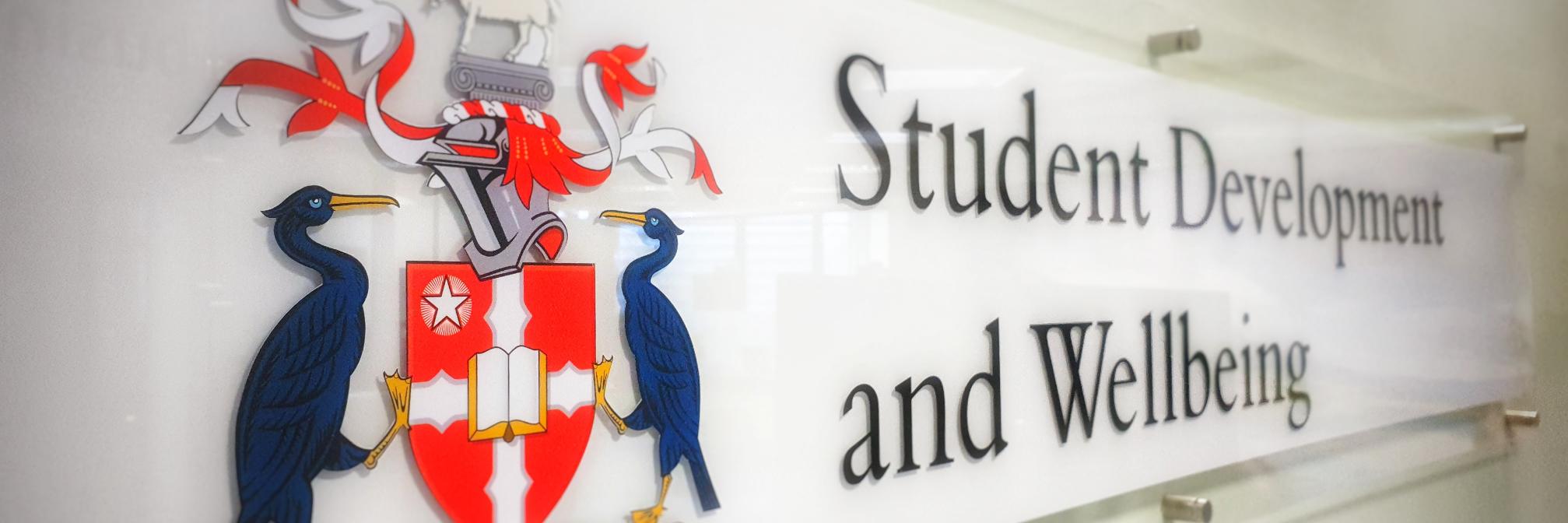 Liverpool Hope Student Development & Wellbeing banner