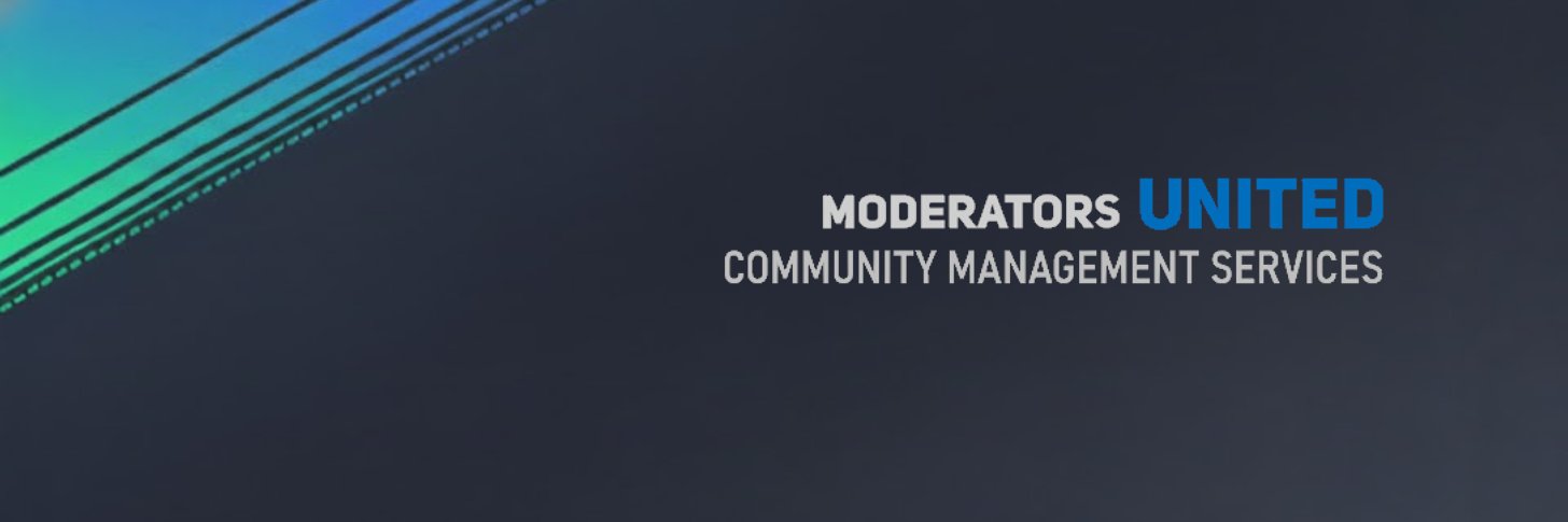 Moderators United banner