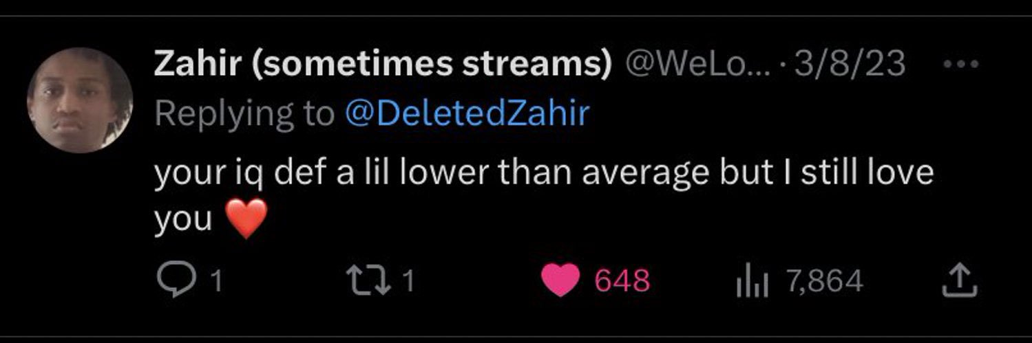 Zahir Deleted Tweets's banner