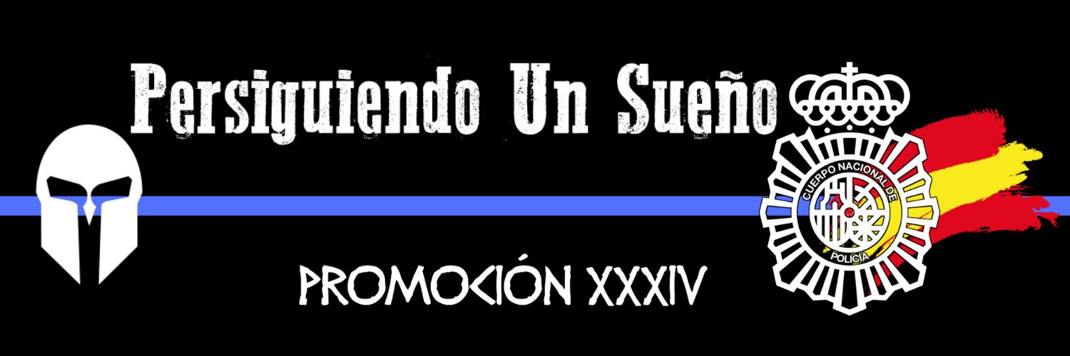 𝗣𝗲𝗿𝘀𝗶𝗴𝘂𝗶𝗲𝗻𝗱𝗼 𝗨𝗻 𝗦𝘂𝗲ñ𝗼 💙🚔🇪🇸 banner