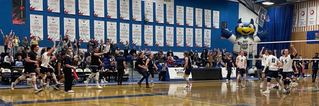NAIT OOKS Men’s Volleyball banner