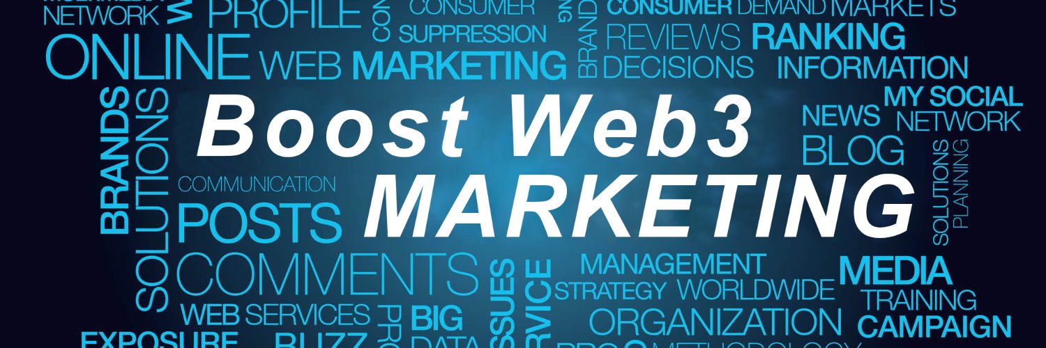 Boostweb3.AI | Web3 Marketing banner
