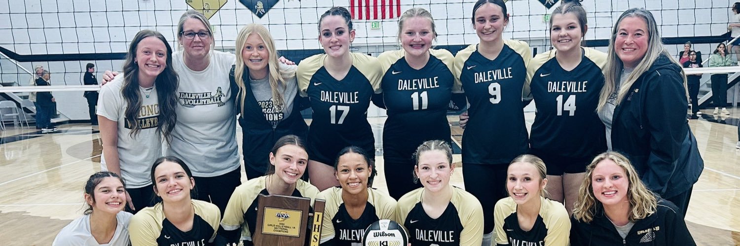 Daleville Volleyball banner