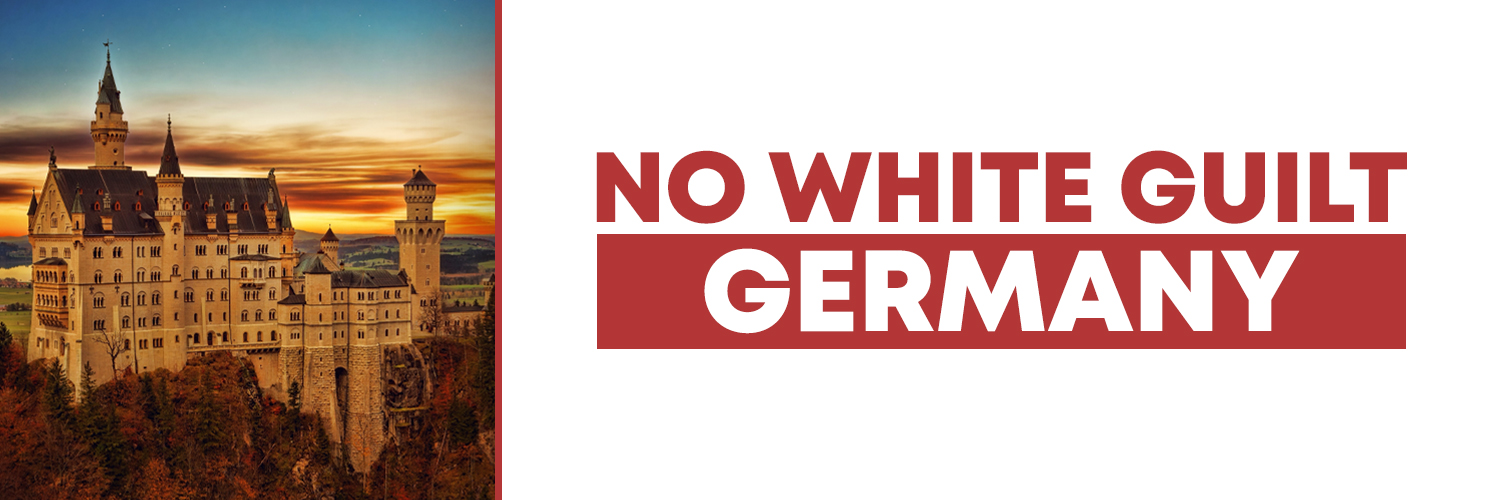 No White Guilt Germany 🇩🇪 banner