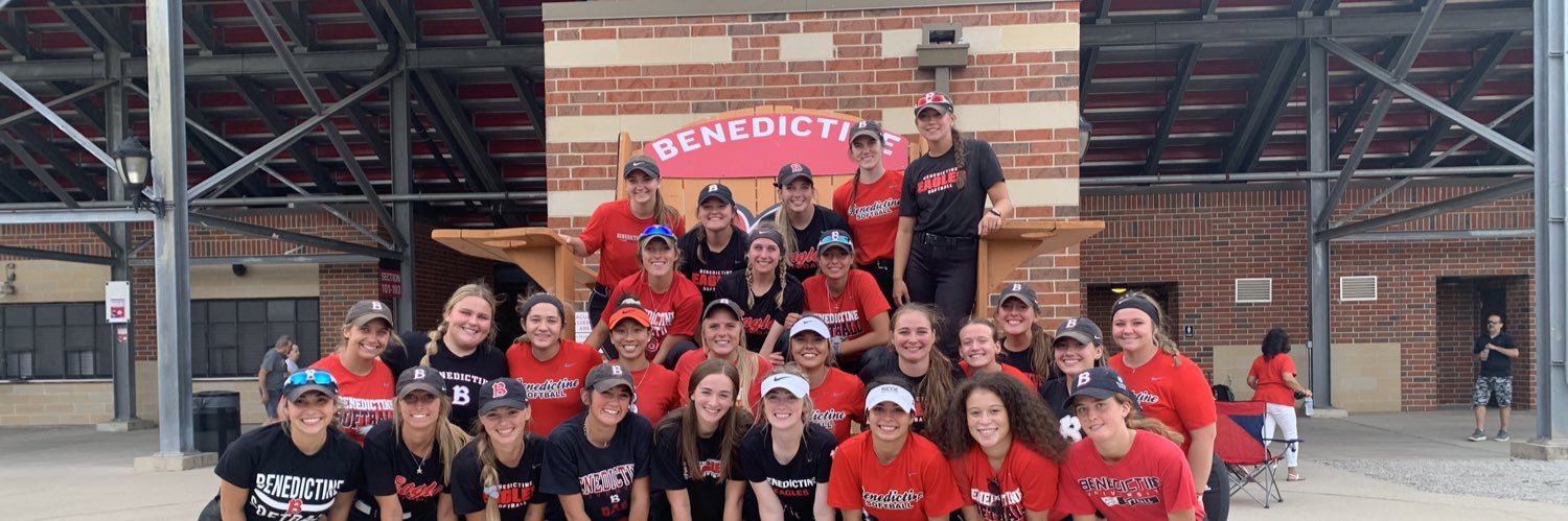 Benedictine Softball banner