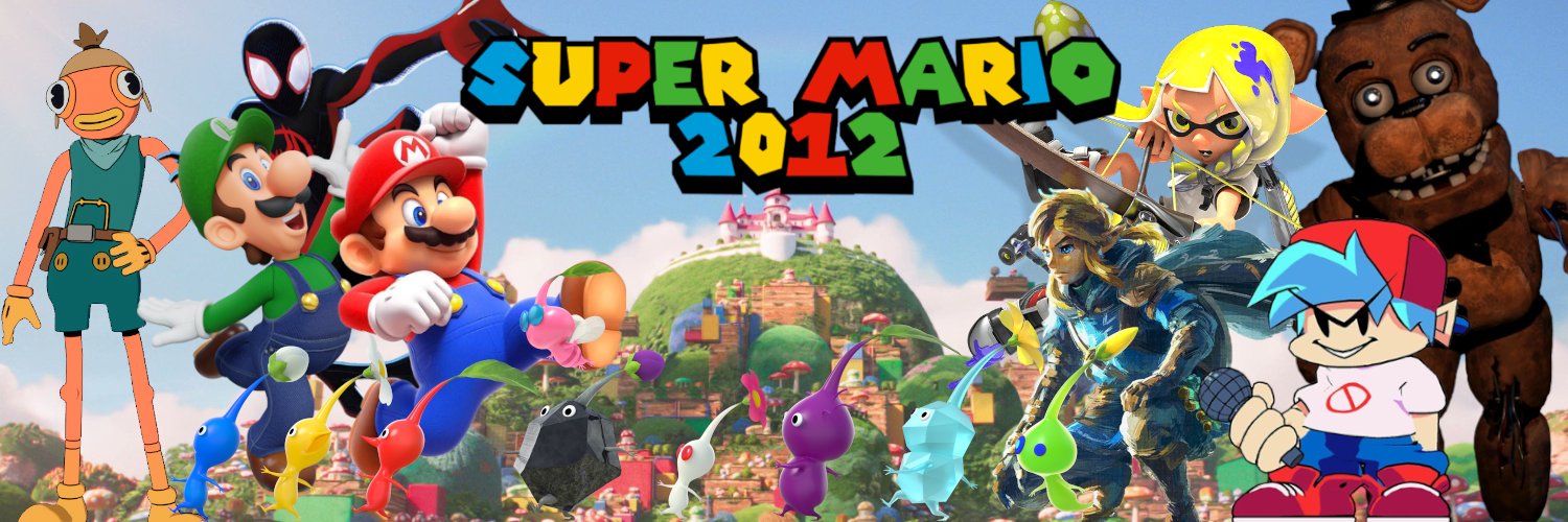 Super Mario 2012 Profile Banner