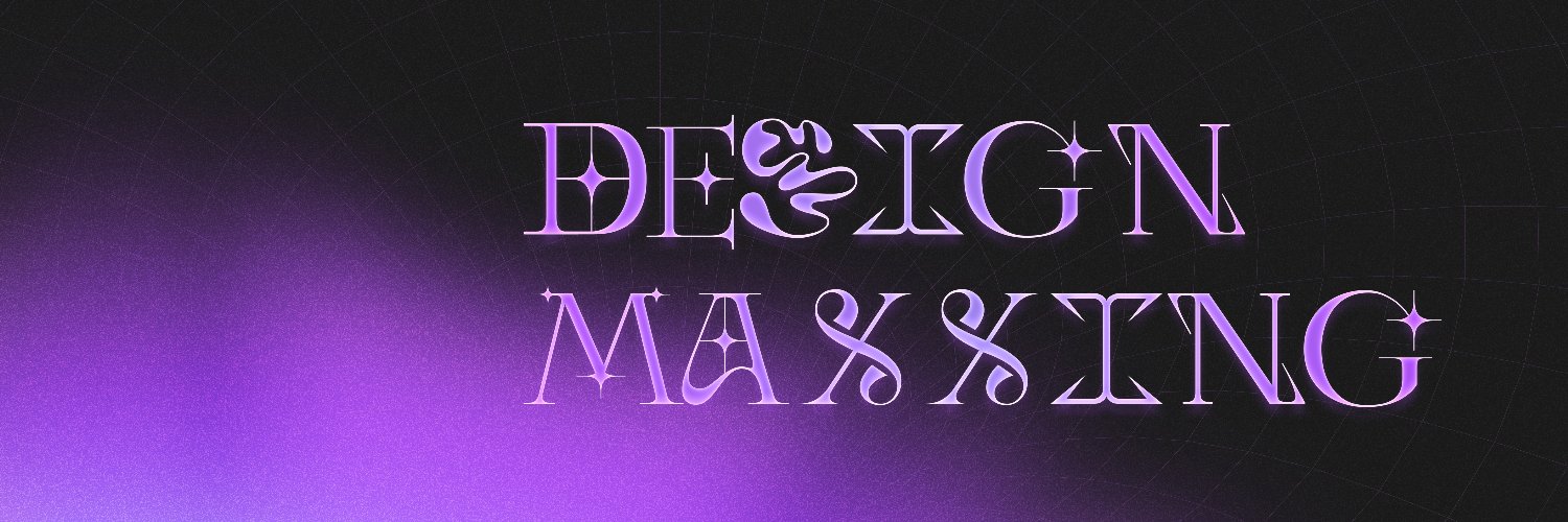 Max - designmaxxing banner