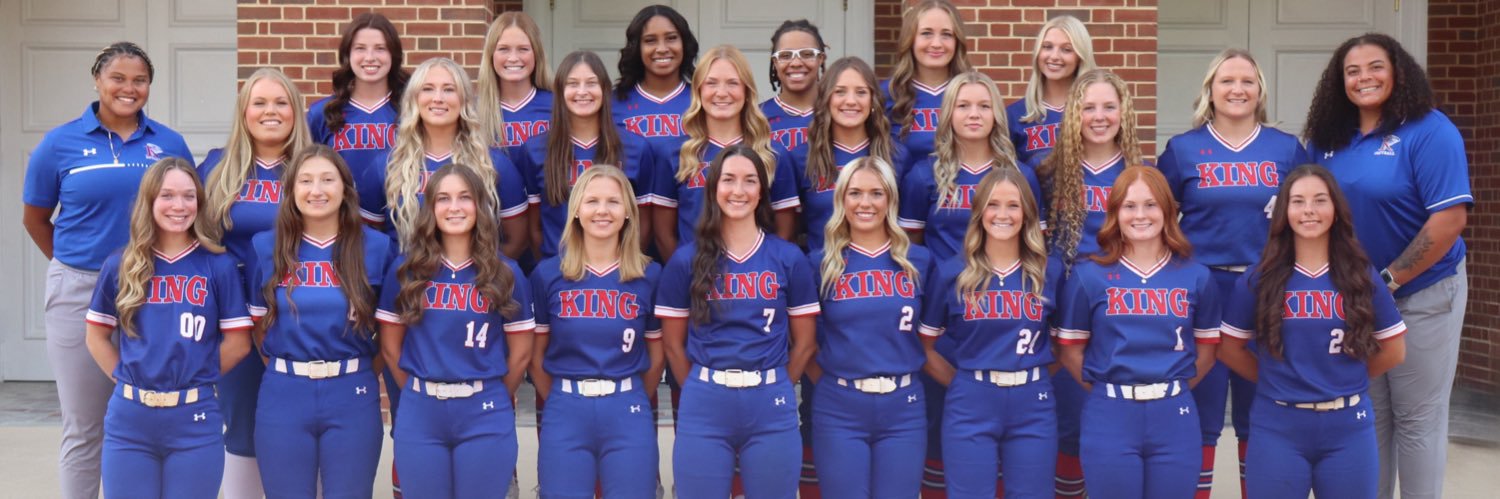 King University Softball banner