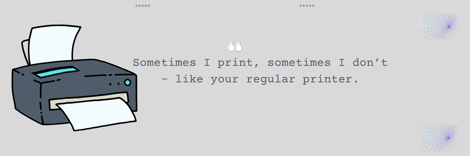 ThePrinter 🖨️ banner