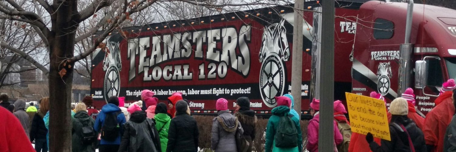 Teamsters Local 120 banner