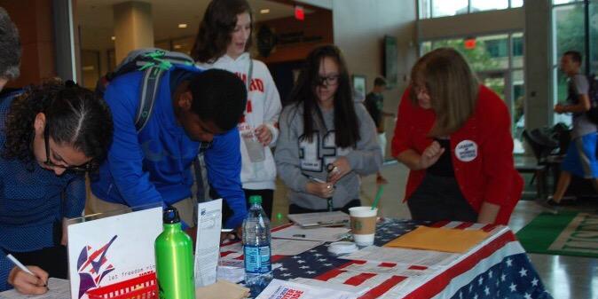 LWV St. Petersburg Area banner
