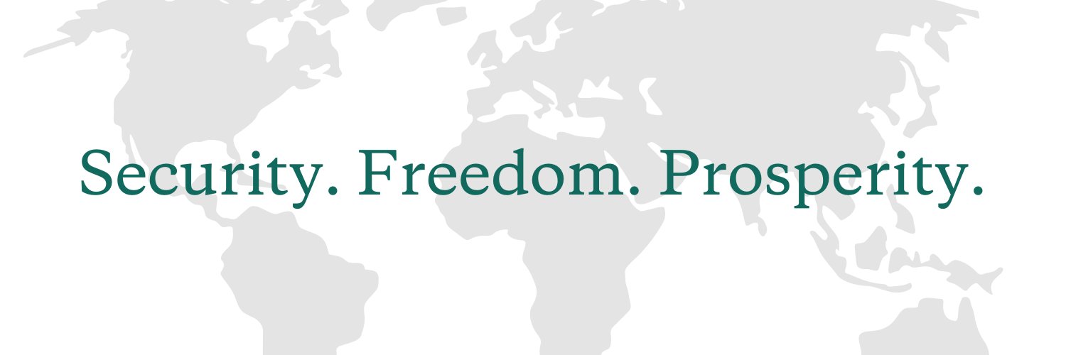 Hudson Institute's banner
