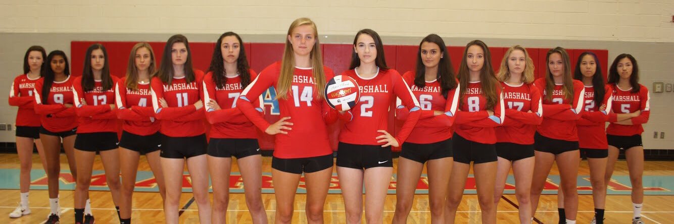 Marshall Volleyball banner