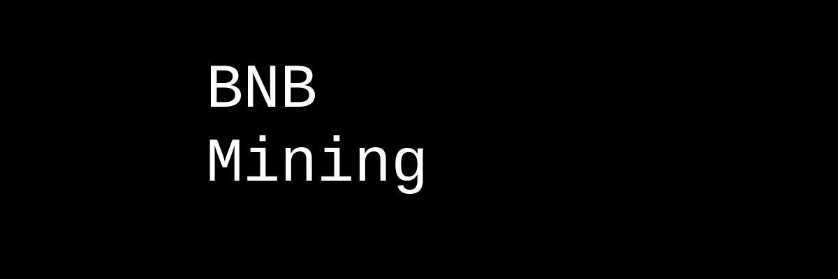 BNB Miner banner