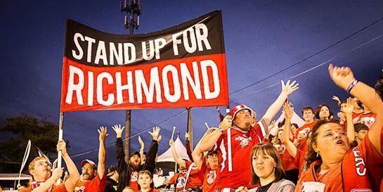 River City Red Army banner