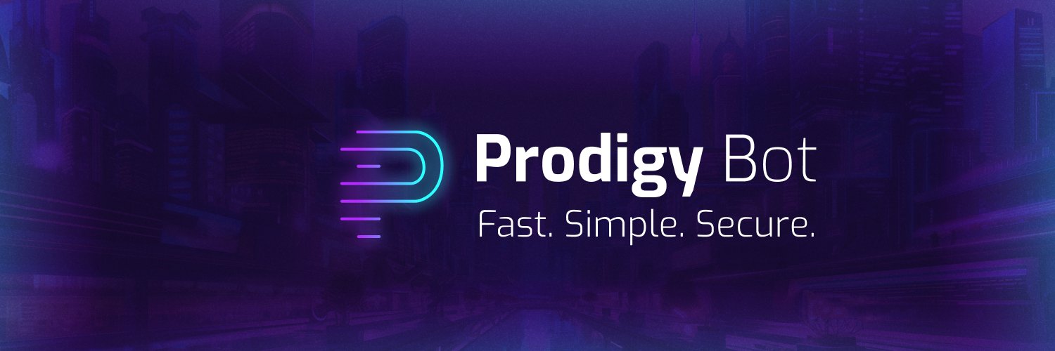 Prodigy Bot banner