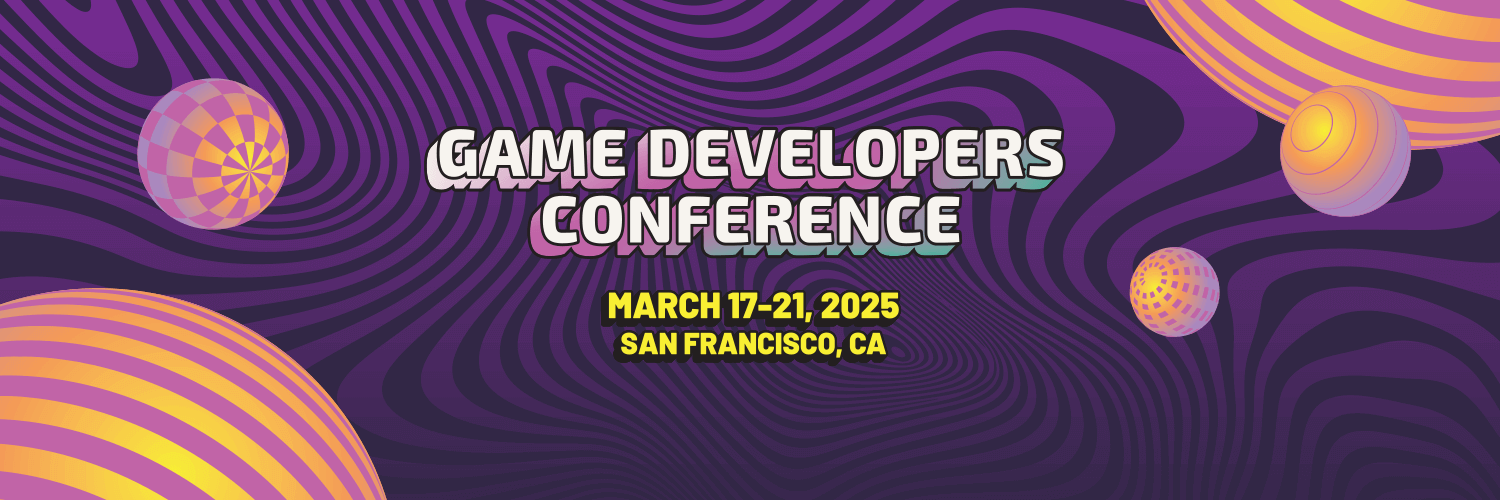 Game Developers Conference's banner