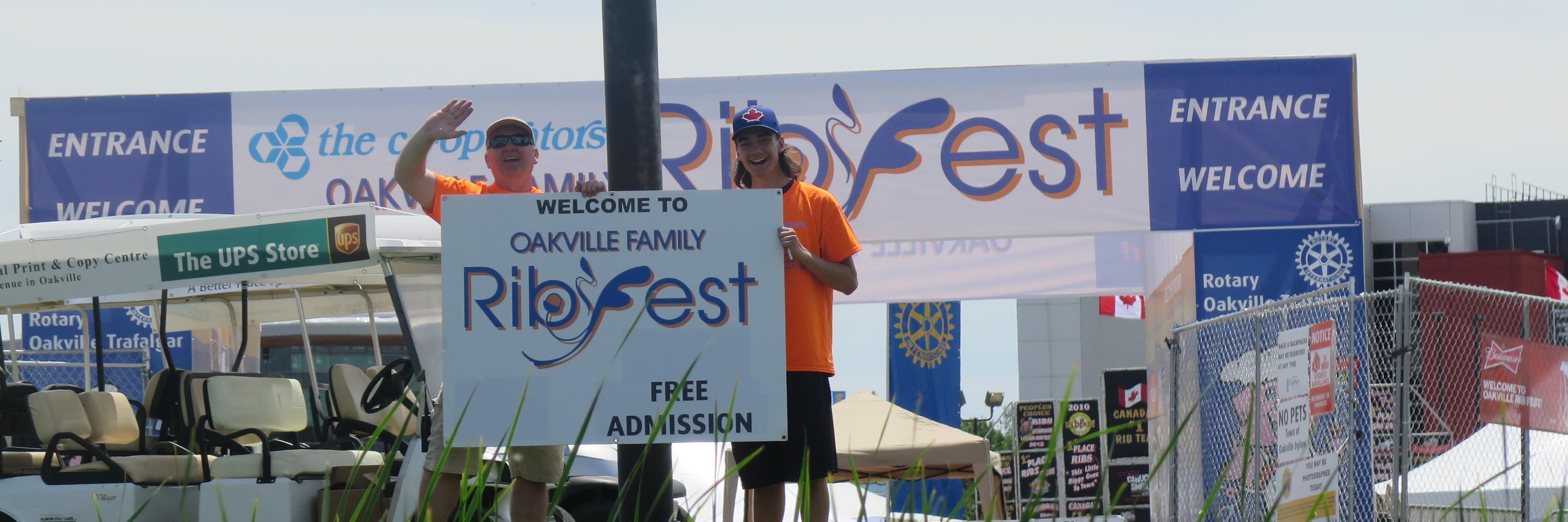 Oakville (OT) Rotary banner