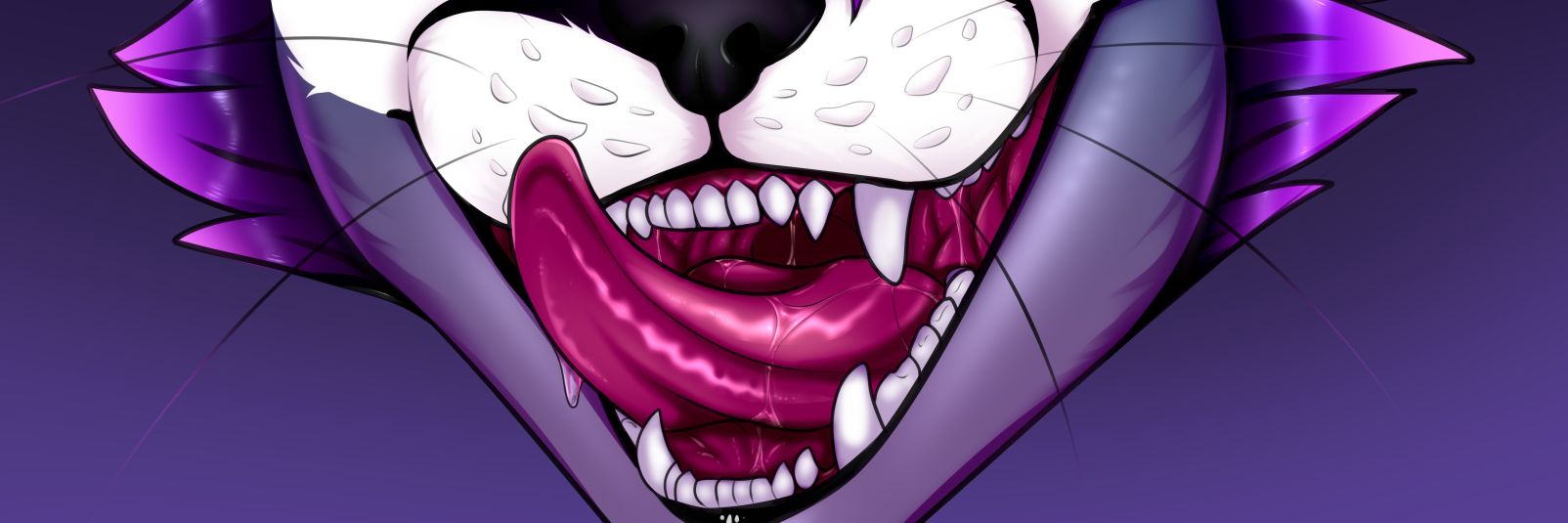 Grape flavored Fox banner
