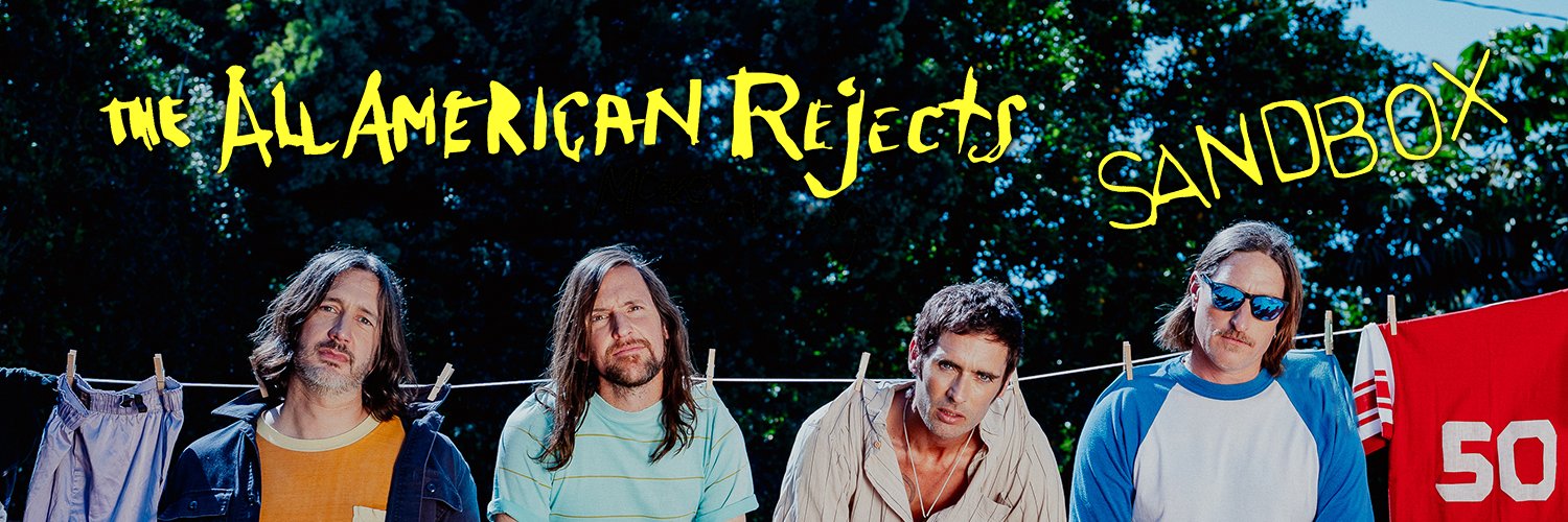 THE ALL-AMERICAN REJECTS banner