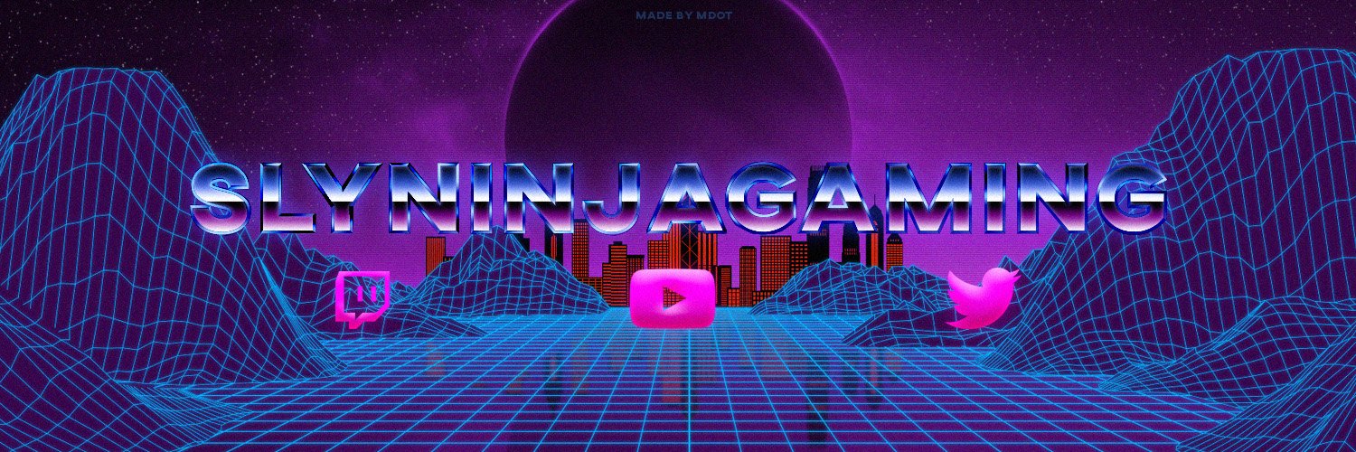 SlyNinjaGaming's profile banner image