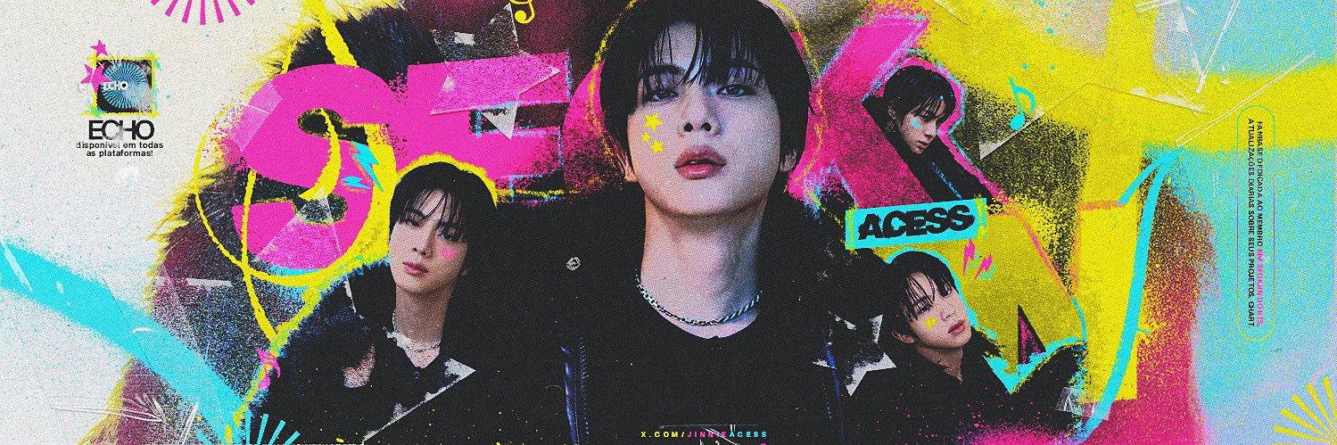 Seokjin Acess SLOW's banner