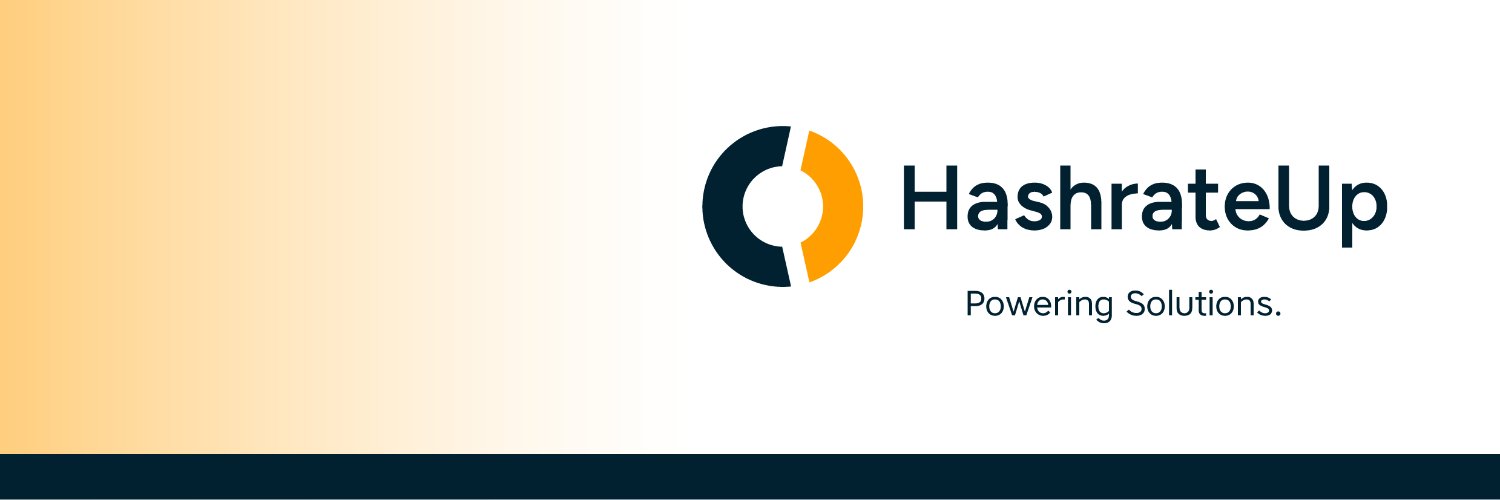 HashrateUp's banner