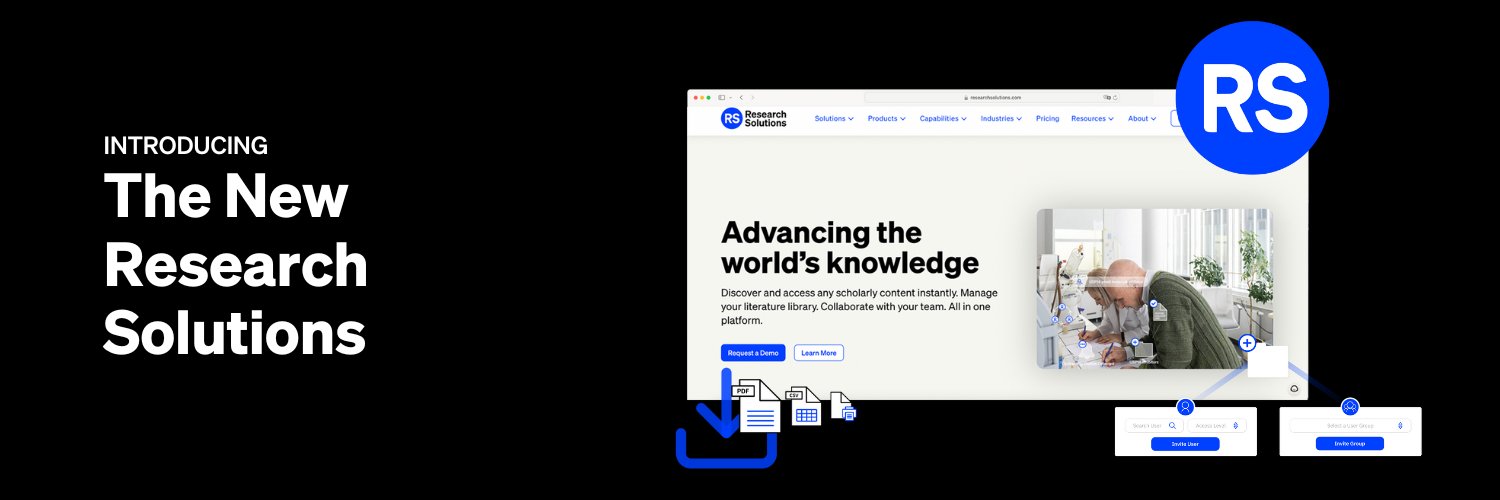 Research Solutions banner