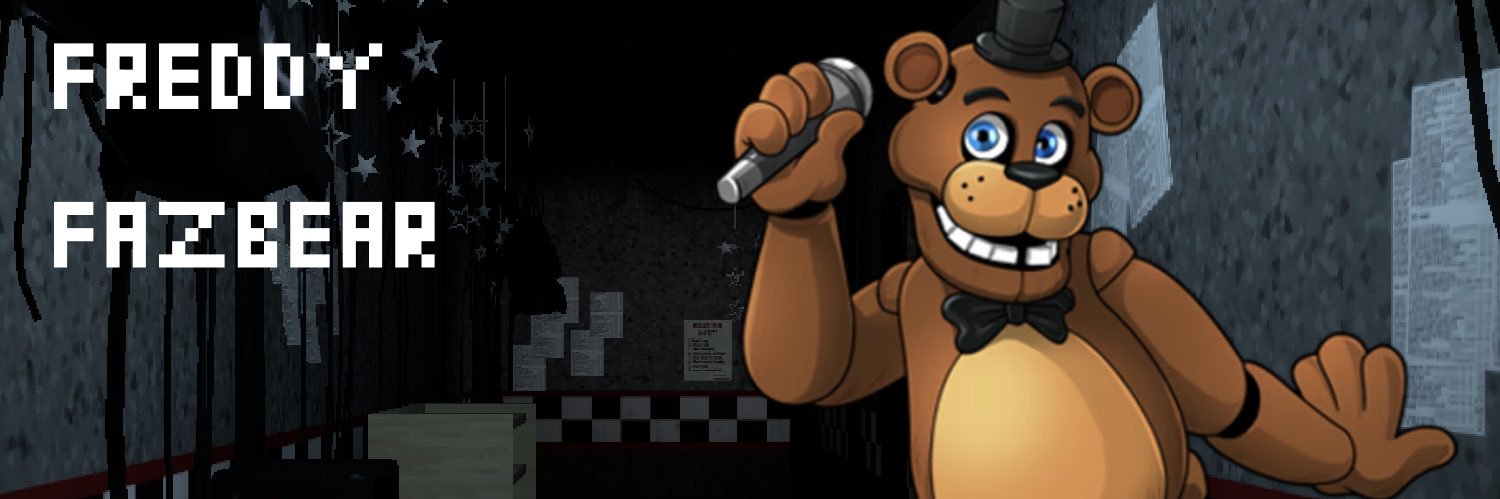 Freddy Fazbear banner