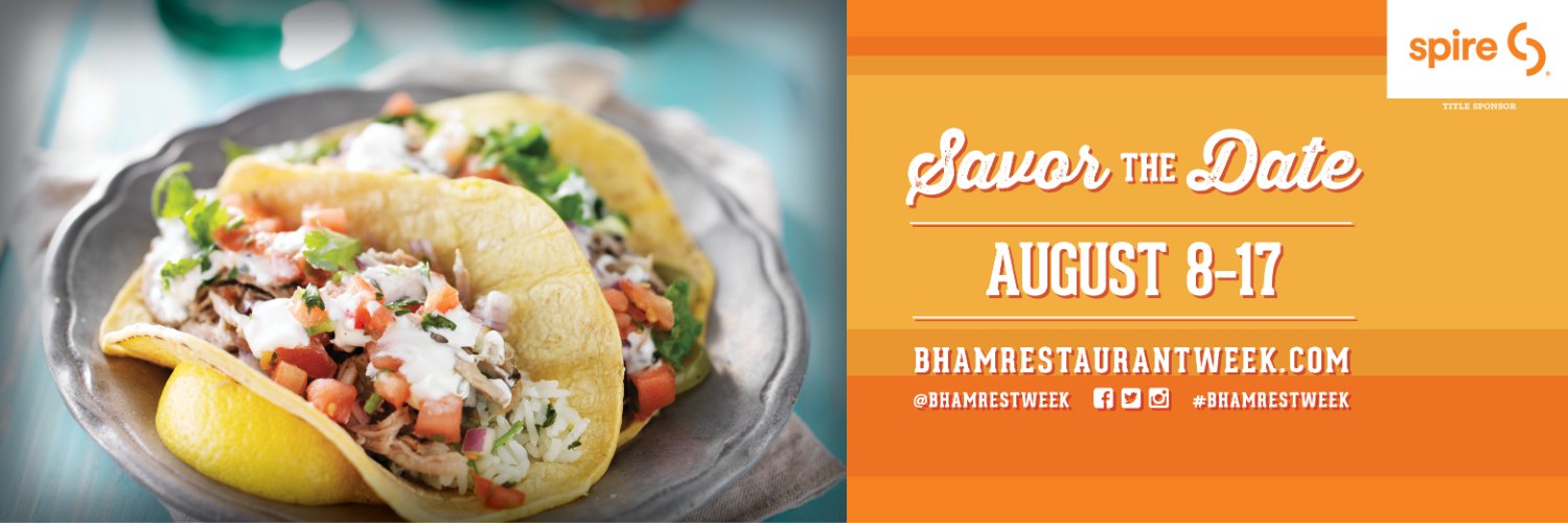 Birmingham Restaurant Week banner