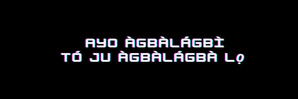 beingAyo Profile Banner