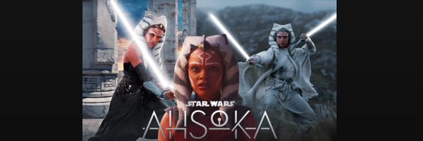 Ahsoka the face of Star wars Profile Banner