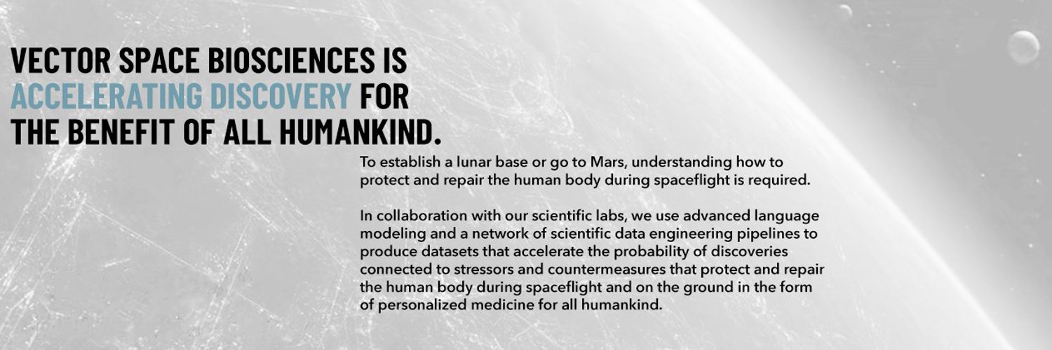 VECTOR SPACE BIOSCIENCES - Accelerating Discovery banner
