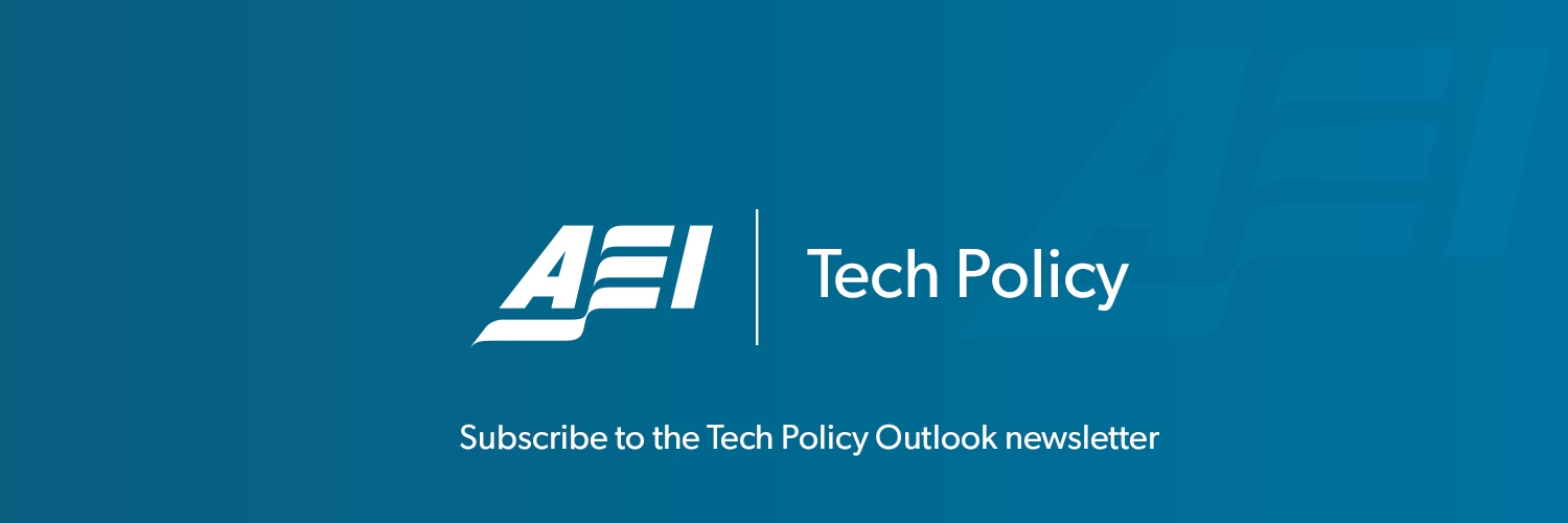 AEI Tech Policy's banner